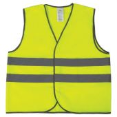 Жилет сигнальный ГОСТ, 2 светоотражающие полосы, ЛИМОННЫЙ, XXXL (60-62), ПЛОТНЫЙ, ГРАНДМАСТЕР, 610836