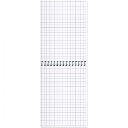 Блокнот Полином Графо А4 50 листов черный в клетку на спирали (203х290 мм)