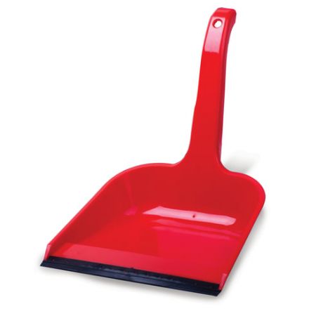 Совок для мусора, высокая рукоятка 20 см, резиновая кромка, пластик, цвет ассорти, 416, 434160065 Совок для мусора, высокая рукоятка 20 см, резиновая кромка, пластик, цвет ассорти, 416, 434160065