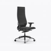 Кресло SynchroSit 10 B1-110D - Extra /Km02/Nb02/D02P(M23.B11.G19.W25) Черный