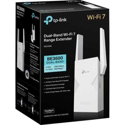 Усилитель сигнала Wi-Fi TP-Link RE235BE BE3600  Wi-Fi 7