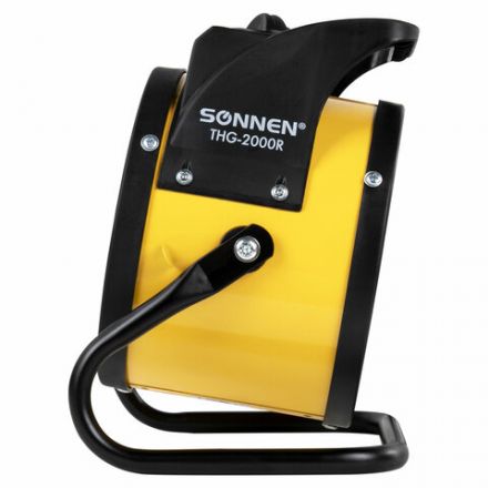 Тепловая пушка электрическая SONNEN THG-2000R, 2 кВт, 220В, керамический нагреватель, 456192 Тепловая пушка электрическая SONNEN THG-2000R, 2 кВт, 220В, керамический нагреватель, 456192