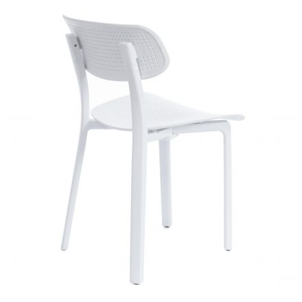 Стул JOLLY (mod. XRB-096-B2)  пластик, белый (white), 46 х 50,5 х 78 см