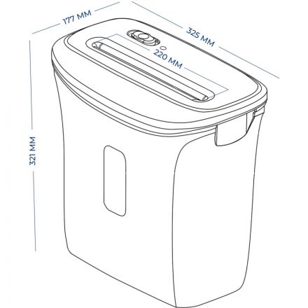 Шредер (уничтожитель) Гелеос УД14-4, 4ур.секр., 6лист, 14л Шредер (уничтожитель) Гелеос УД14-4, 4ур.секр., 6лист, 14л