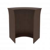 Riva Стойка угловая (радиусный элемент-ХДФ) А.РС-5 ХДФ Венге 950*950*1150