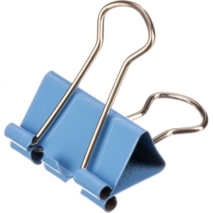 Зажимы для бумаг Attache 19/25/32 мм цветные (12 штук в упаковке)