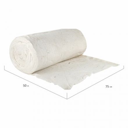 Полотно ХПП холстопрошивное ПЛОТНОЕ светлое, 0,75х50 м, 200(±10) г/м2, шаг 2,5 мм, LAIMA Премиум, 603911 Полотно ХПП холстопрошивное ПЛОТНОЕ светлое, 0,75х50 м, 200(±10) г/м2, шаг 2,5 мм, LAIMA Премиум, 603911