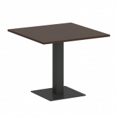 Home Office Стол квадратный VR.SP-5-90.2 Венге/Антрацит металл 900*900*750 Home Office Стол квадратный VR.SP-5-90.2 Венге/Антрацит металл 900*900*750