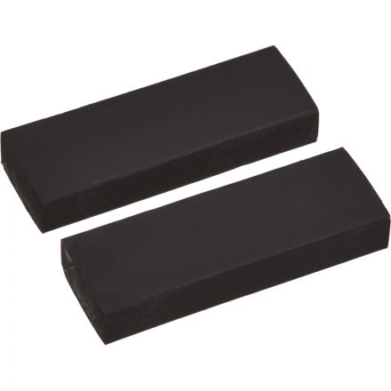 Ластик Kores KE-20 Black виниловый черный 60x21x10 мм (2 штуки в упаковке)