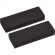 Ластик Kores KE-20 Black виниловый черный 60x21x10 мм (2 штуки в упаковке)