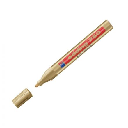 Маркер лаковый EDDING E-750/53 золотой 2-4мм рус/бл