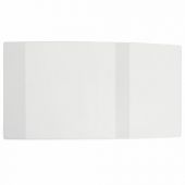 Обложка ПВХ для тетрадей и прописей Горецкого, ПЛОТНАЯ, 100 мкм, 243х455 мм, универсальная, прозрачная, ПИФАГОР, 229315