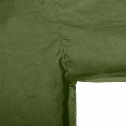 Дождевик плащ зеленый на кнопках, EVA, многоразовый прочный, чехол в комплекте, универсальный размер, SHAMAANI (ШАМААНИ), 610933