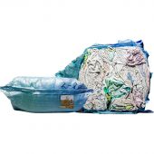 Ветошь светлый трикотаж (белые и светлые вещи),10кг/уп