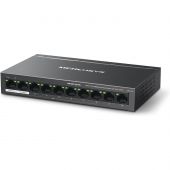 Коммутатор Mercusys MS110P (L2) 10x100Мбит/с 8PoE+ 65W неуправляемый