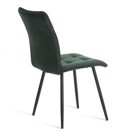 Стул обеденный Bari велюр, 46х55х89, Deep Forest (изумруд)
