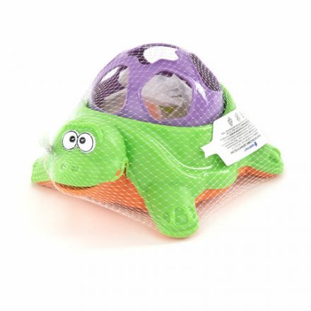 Игра-сортер дидактическая "Черепаха", пластиковая, 6 формочек, НОРДПЛАСТ, 793