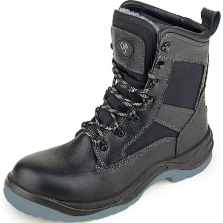 Ботинки рабочие с высоким берцем,  утепленные (мод.26НМ) ПУ/ТПУ с КП (р.42)