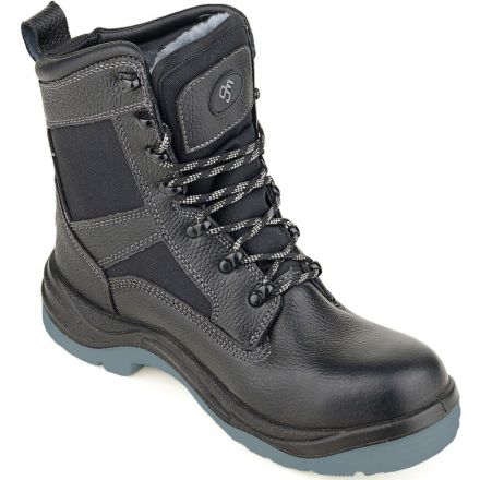 Ботинки рабочие с высоким берцем,  утепленные (мод.26НМ) ПУ/ТПУ с КП (р.42)