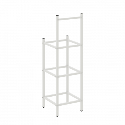 Loft Угловой проходной переходной модуль VR.L-SL.UPK-2.2.3 Белый металл 446*446*1458 Loft Угловой проходной переходной модуль VR.L-SL.UPK-2.2.3 Белый металл 446*446*1458