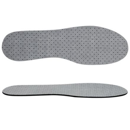 Стельки для обуви с АКТИВИРОВАННЫМ УГЛЕМ, УНИВЕРСАЛЬНЫЙ размер RU 34-45 / EU 35-46, с линиями выреза, SHEGRA (ШЕГРА), 700731