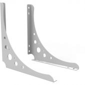 Кронштейн РЭ_набор д/полки, S200W, 200х200мм, белый (701055) Кронштейн РЭ_набор д/полки, S200W, 200х200мм, белый (701055)