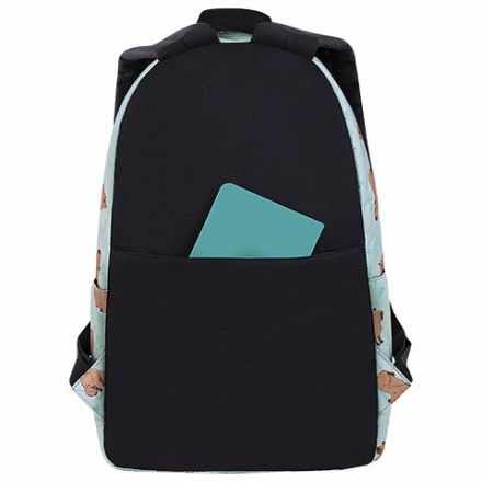 Рюкзак HEIKKI POSITIVE (ХЕЙКИ) универсальный, карман-антивор, "Capybara", 42х28х14 см, 272548