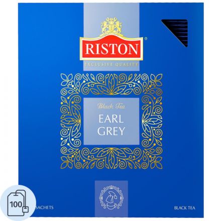 Чай Riston Earl Grey черный, ф/конв., 2гх100пак Чай Riston Earl Grey черный, ф/конв., 2гх100пак