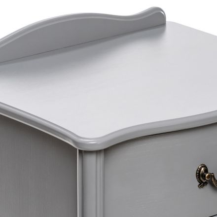 Комод Leset "Джульетта" узкий (5 ящ.), Серый ясень