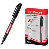 Ручка капиллярная (линер) ERICH KRAUSE "FP-50", ЧЕРНАЯ, линия 0,6 мм, 37068