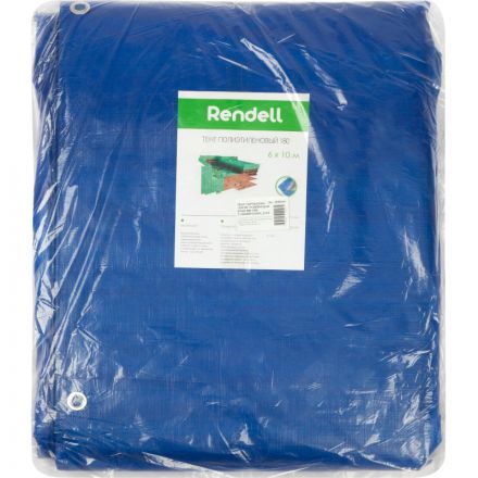 Тент ТАРПАУЛИН 180г/м2 усиленный край 6мx10м с люверсами_0325