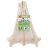 Мольберт настольный из пихты, 18х24 см, высота холста до 25 см, BRAUBERG ART BASIC, 192682