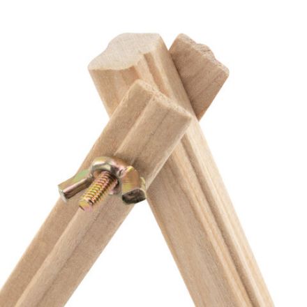 Мольберт настольный из пихты, 18х24 см, высота холста до 25 см, BRAUBERG ART BASIC, 192682