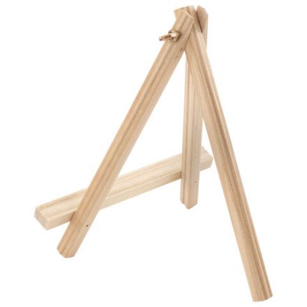 Мольберт настольный из пихты, 18х24 см, высота холста до 25 см, BRAUBERG ART BASIC, 192682