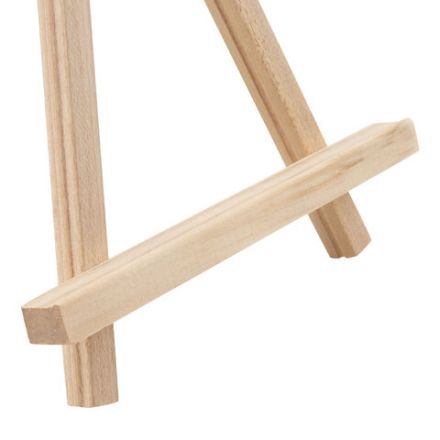 Мольберт настольный из пихты, 18х24 см, высота холста до 25 см, BRAUBERG ART BASIC, 192682