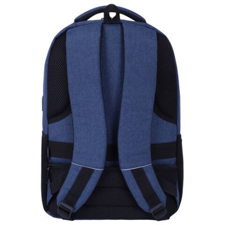 Рюкзак HEIKKI SECURE (ХЕЙКИ) универсальный, отделение для ноутбука, синий, 46x31x19 см, 273896