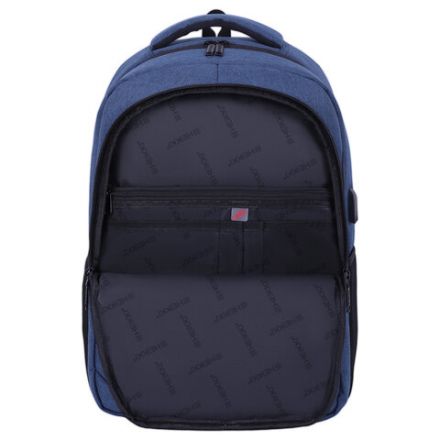 Рюкзак HEIKKI SECURE (ХЕЙКИ) универсальный, отделение для ноутбука, синий, 46x31x19 см, 273896