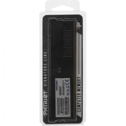 Модуль памяти Patriot DDR5 DIMM 32GB 5200Мгц(PSD532G52002) Модуль памяти Patriot DDR5 DIMM 32GB 5200Мгц(PSD532G52002)