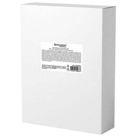 Фотобумага матовая, А4, 160 г/м2, односторонняя, 300 листов, BRAUBERG ORIGINAL, 364429