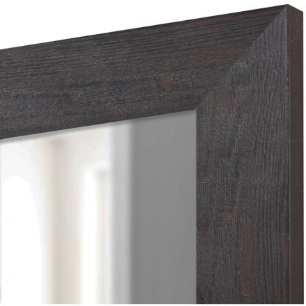 Зеркало МИР_в раме ПЛС 390х17х990 (368464603) темный орех