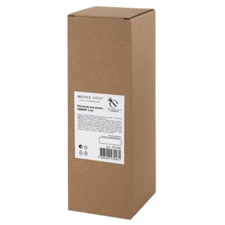 Расческа для волос НАБОР 3 шт + щетка для чистки В ПОДАРОК MONTE VITA (МОНТЕ ВИТА), 457436