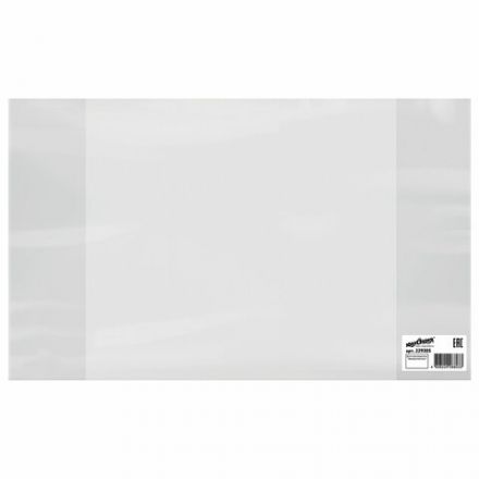 Обложка ПВХ со штрихкодом для тетрадей и дневников, ПЛОТНАЯ, 120 мкм, 208х346 мм, прозрачная, ЮНЛАНДИЯ, 229305 Обложка ПВХ со штрихкодом для тетрадей и дневников, ПЛОТНАЯ, 120 мкм, 208х346 мм, прозрачная, ЮНЛАНДИЯ, 229305