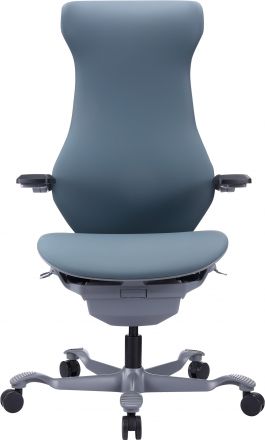 Эргономичное кресло Everprof Atom Grey Экокожа Серый