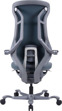 Эргономичное кресло Everprof Atom Grey Экокожа Серый