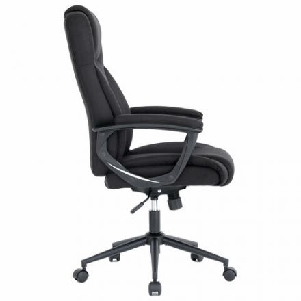 Кресло BRABIX PREMIUM "Adagio EX-551", ткань, пятилучие металл, черное, 532938