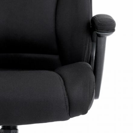 Кресло BRABIX PREMIUM "Adagio EX-551", ткань, пятилучие металл, черное, 532938