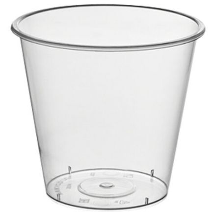 Стакан одноразовый 300 мл, пластиковый прозрачный, Bubble Cup, СВЕРХПЛОТНЫЙ, ВЗЛП, 1023ГП