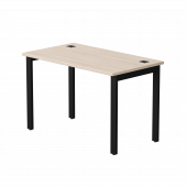 Стол прямой Everprof EVO на металлокаркасе 1180х670х755 мм Дуб Соната/Черный