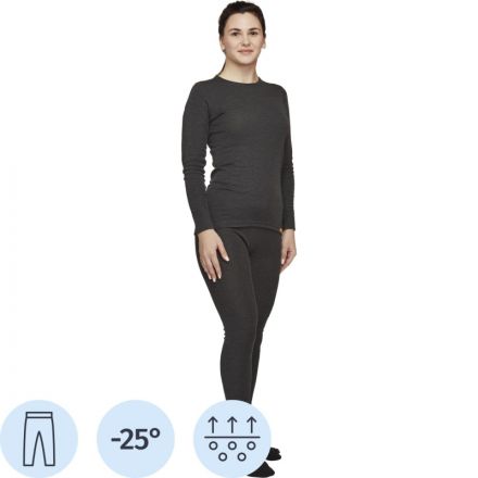 Термолегинсы жен. т.серые Activ-25 р-р 52