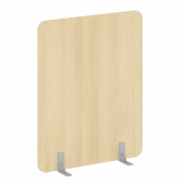 R-line Перегородки на металлических опорах на фетровых подпятниках DP.F-120-150 Акация/Серый металл 1200*18*1500